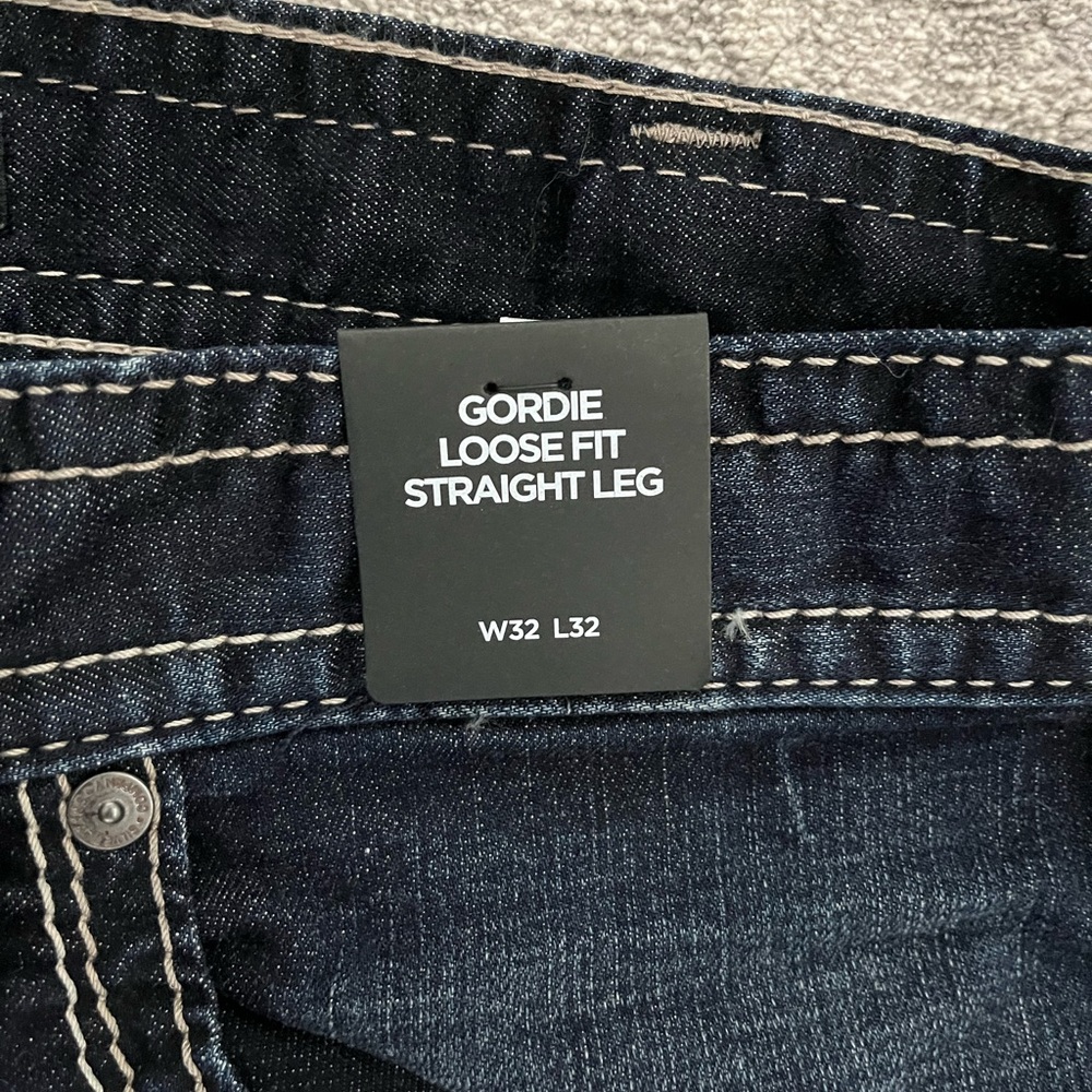 Mens silver jeans
